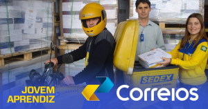 Correios abre vagas para Jovem Aprendiz - Inscrições no site