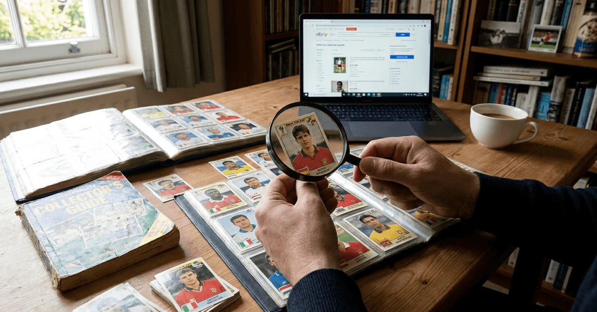 Tips for Identifying Lots Containing Rare World Cup Stickers