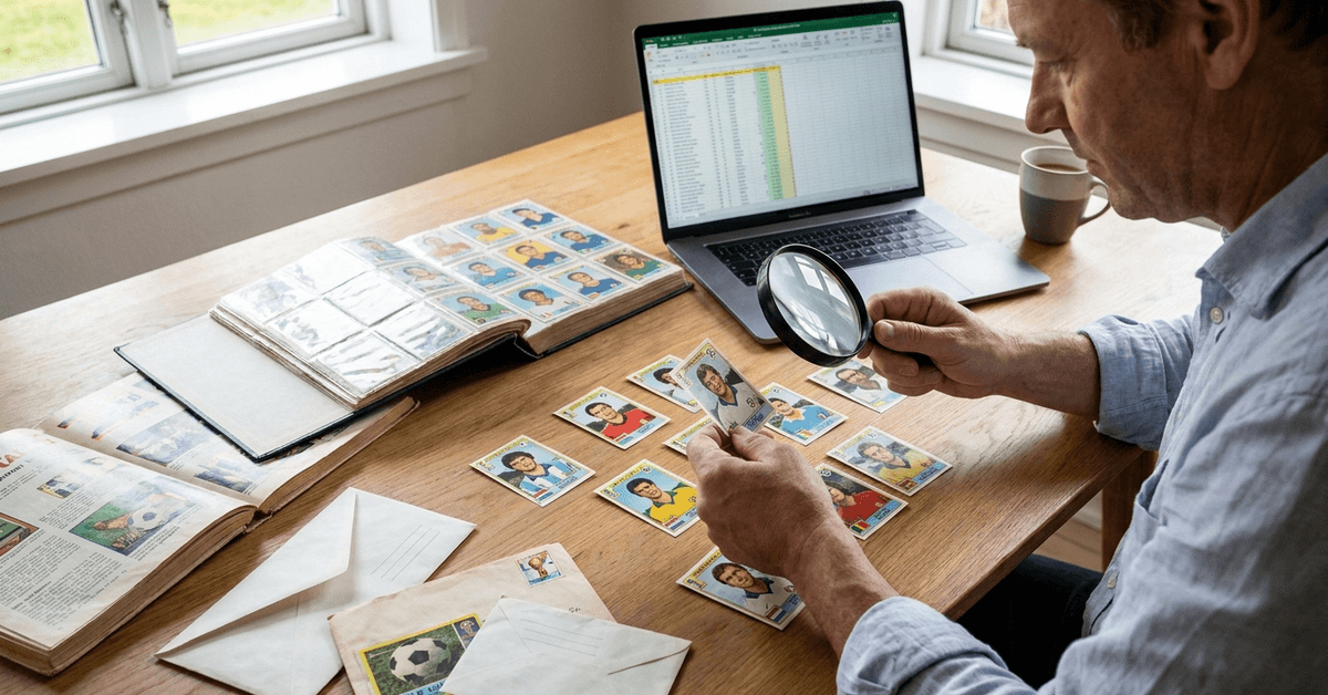 Tips for Identifying Lots Containing Rare World Cup Stickers